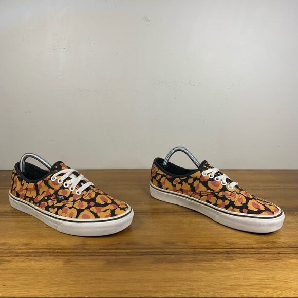 Vans Authentic Leopard Print Unisex Sneaker Size Mens 8 Womens 9.5 - Picture 4 of 9
